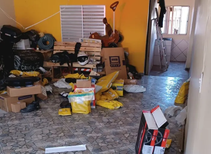 Os suspeitos usavam documentos falsos para se cadastrar como entregadores