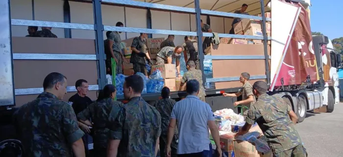 Agro SP Solidário arrecada 200 mil litros de água e quase 700 toneladas de mantimentos