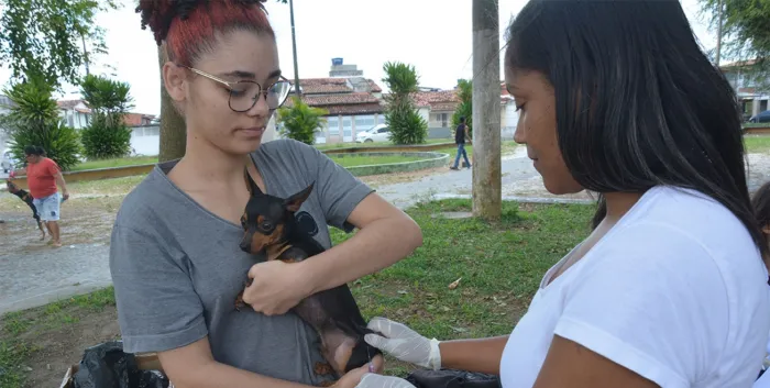 Vacinação contra raiva em seis bairros esta semana