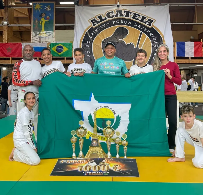 Alunos da Secretaria de Cultura de Lucas do Rio Verde são campeões mundiais de Capoeira