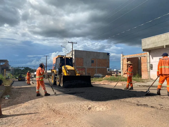Sevop: Esta semana, operação Tapa-Buraco atua na Marabá Pioneira e Cidade Jardim