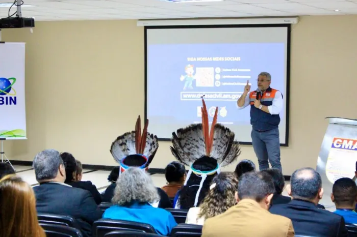 Defesa Civil do Amazonas discute os impactos das Mudanças Climáticas em Evento promovido pela ABIN