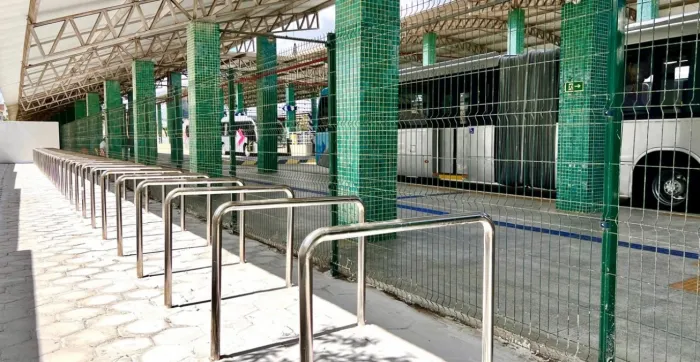Terminal da Avenida Ayrton Senna ganha bicicletário com 60 vagas gratuitas