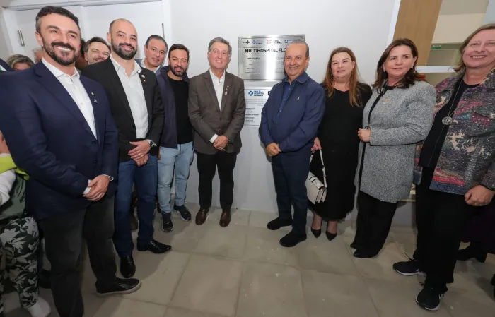 Governador participa da inauguração do primeiro hospital municipal de Florianópolis