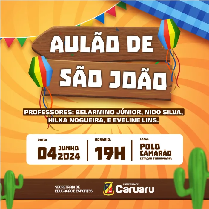 Foto: Reprodução/Prefeitura de Caruaru - PE