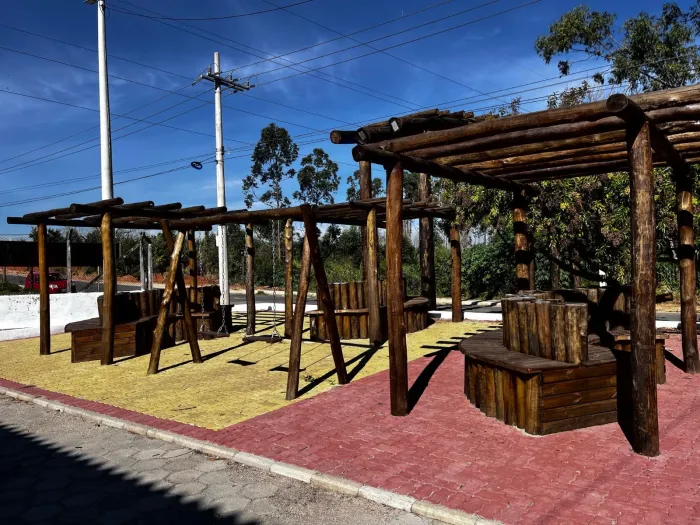Portal na Serra de São Francisco, em Votorantim