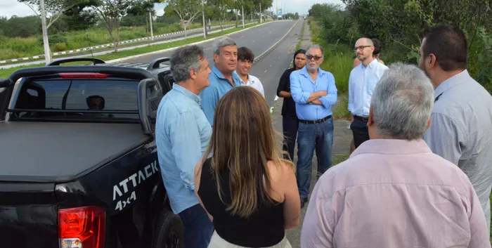 Representantes de banco internacional visitam Feira para projetos de macrodrenagem e mobilidade