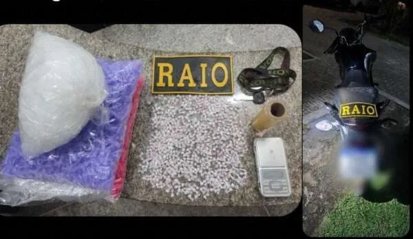 Polícia Militar recupera moto roubada e apreende 425 pedras de crack no Jangurussu