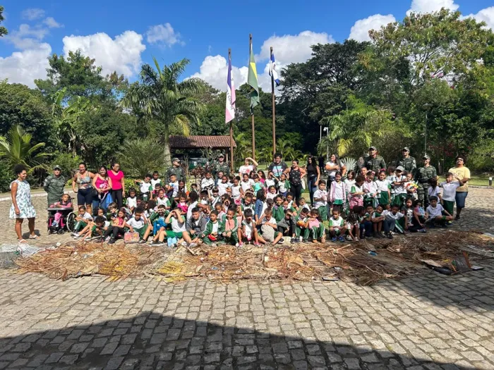BPMA recebe mais de 100 alunos em sua sede em celebração ao Dia Mundial do Meio Ambiente