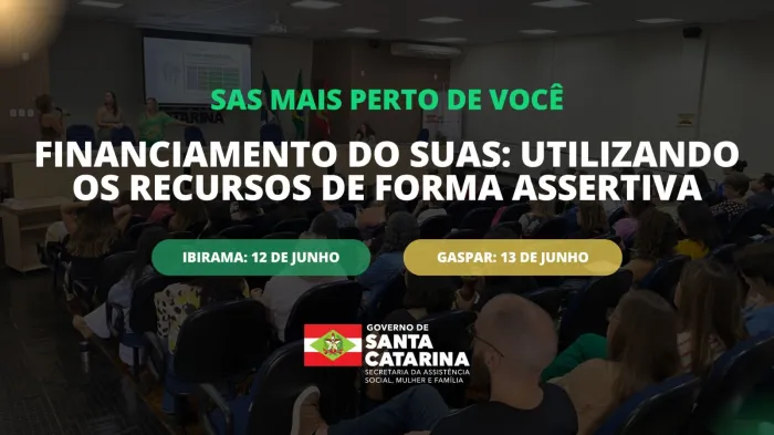 Assistência Social abre inscrições para novas edições do SAS Mais perto de Você