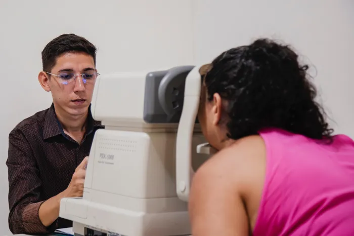 SES promove ação do programa Cuidar de Todos Oftalmo e beneficia moradores da Cidade Operária e região