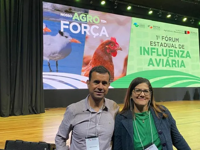 Veterinários de São Sebastião participam do 1º Fórum Estadual de Influenza Aviária em São Paulo