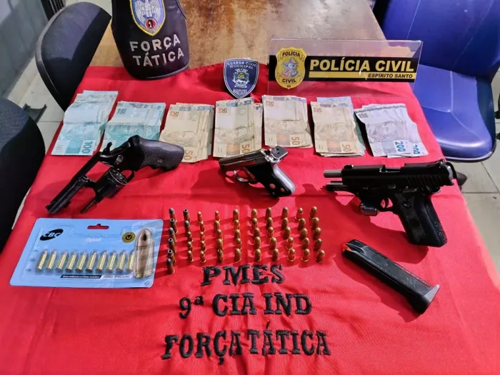 Foto: Reprodução/Polícia Militar - ES