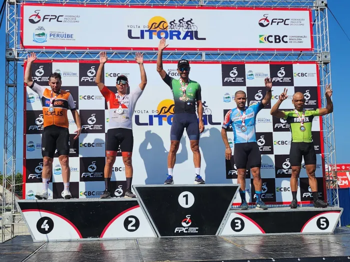 Vinícius Gonçalves é vice-campeão da Volta do Litoral de Ciclismo 2024