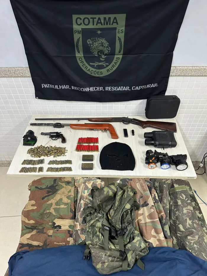 Foto: Reprodução/Polícia Militar - ES