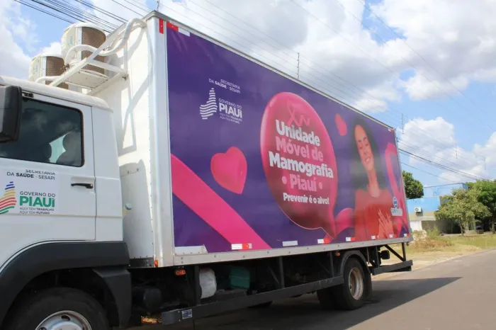 Caminhão da mamografia faz atendimentos em Corrente e Colônia do Piauí