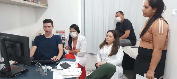 SMS: Sistema de prontuário eletrônico é implantado na UBS da Vila Brejo do Meio
