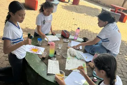 ETI Monsenhor Pedro Pereira Piagem promove primeira exposição de arte