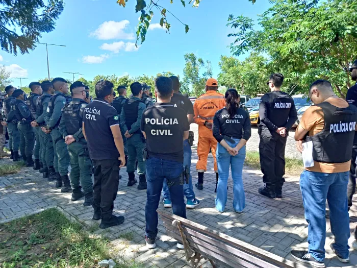Primeiro dia da Operação Ethos em Sobral resulta no cumprimento de 10 mandados de prisão contra 8 suspeitos de crimes