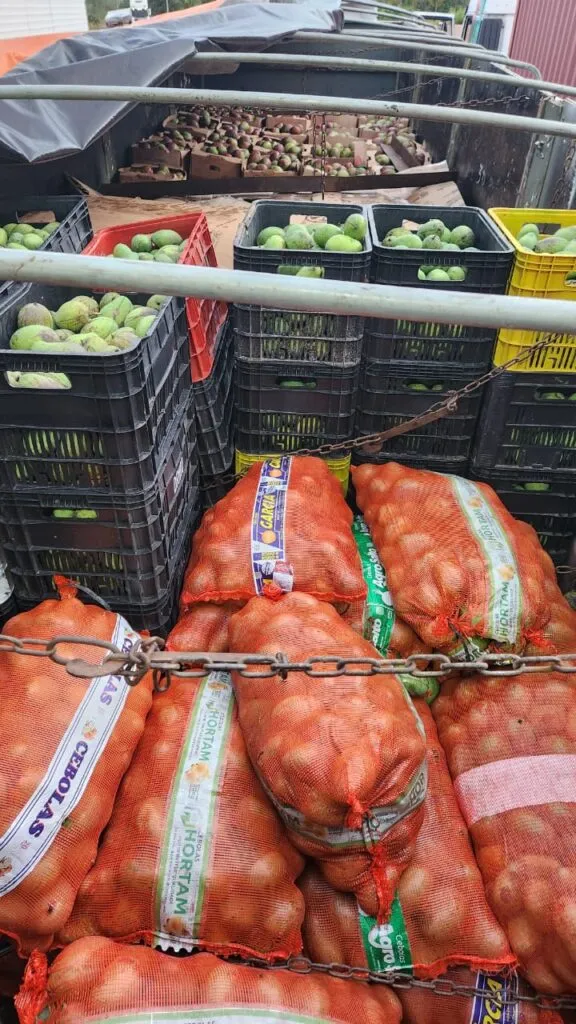 Adaf apreende 11 toneladas de manga na barreira de vigilância de Jundiá