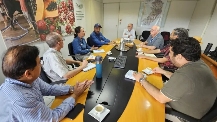 Incaper recebe produtores da Costa Rica para intercâmbio tecnológico no cultivo de mamão