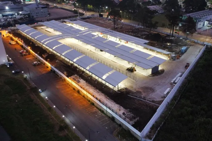Obras do Novo Terminal Metropolitano de São José dos Pinhais estão na fase final