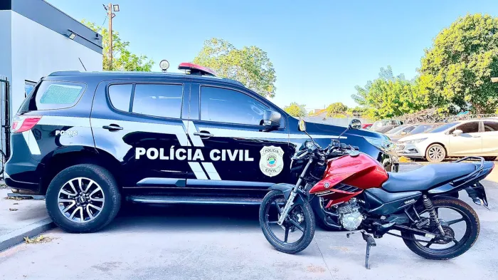 Polícia Civil recupera motocicleta furtada, antes da vítima conseguir procurar a delegacia em Naviraí