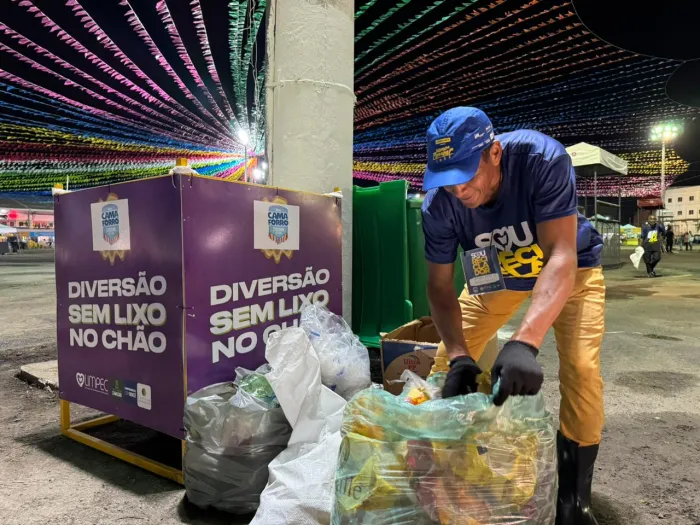 Programa “Sou Reciclador” da Limpec faz parte das ações do Camaforró 2024