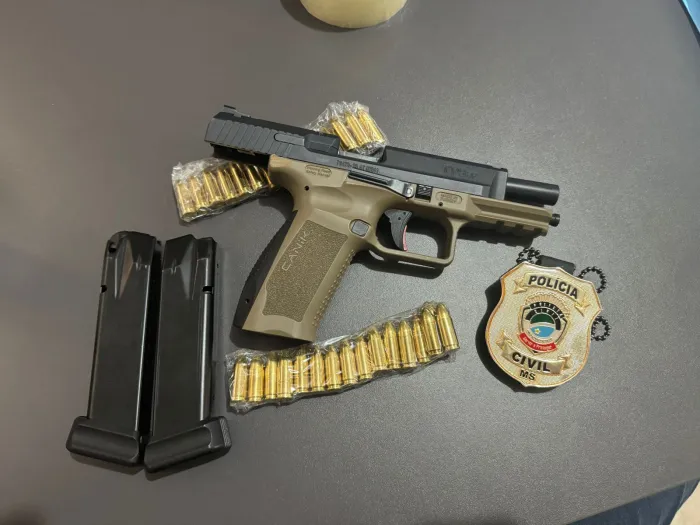 Polícia Civil prende em flagrante indivíduo por porte ilegal de arma de fogo em Sete Quedas