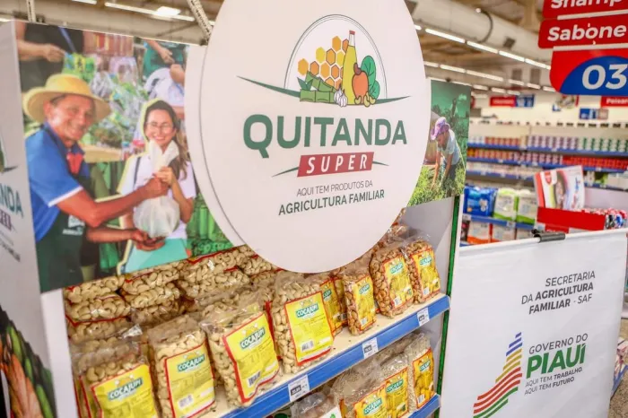 SAF inaugura gôndola Quitanda Super em Parnaíba e anuncia expansão do programa
