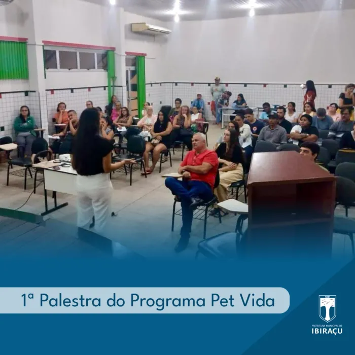 1ª Palestra do Programa Pet Vida