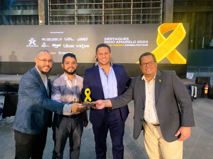 Detran-MA recebe Prêmio Destaques Maio Amarelo 2024