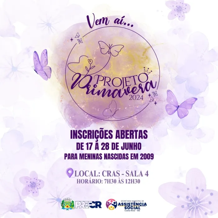 Projeto Primavera abre inscrições para debutantes a partir desta segunda-feira...