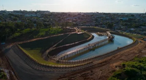 Primeiro-secretário pede área com parque infantil e academia ao ar livre ao lado do lago da Zona Leste