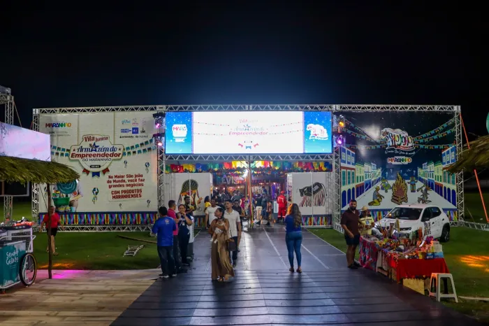 Vila Junina do Armazém do Empreendedor do Maranhão no Ipem conquista visitantes no primeiro final de semana