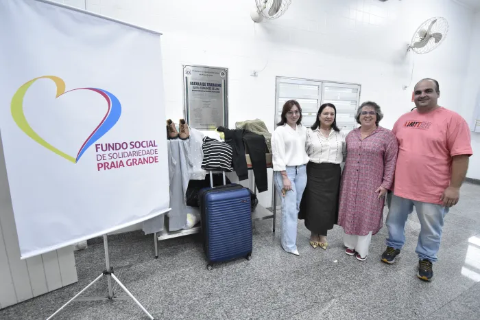 Empresária de PG doa roupas e alimentos ao Fundo Social de Solidariedade