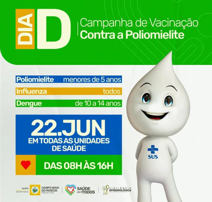 Crédito:Divulgação/Prefeitura de Campo Novo do Parecis - 