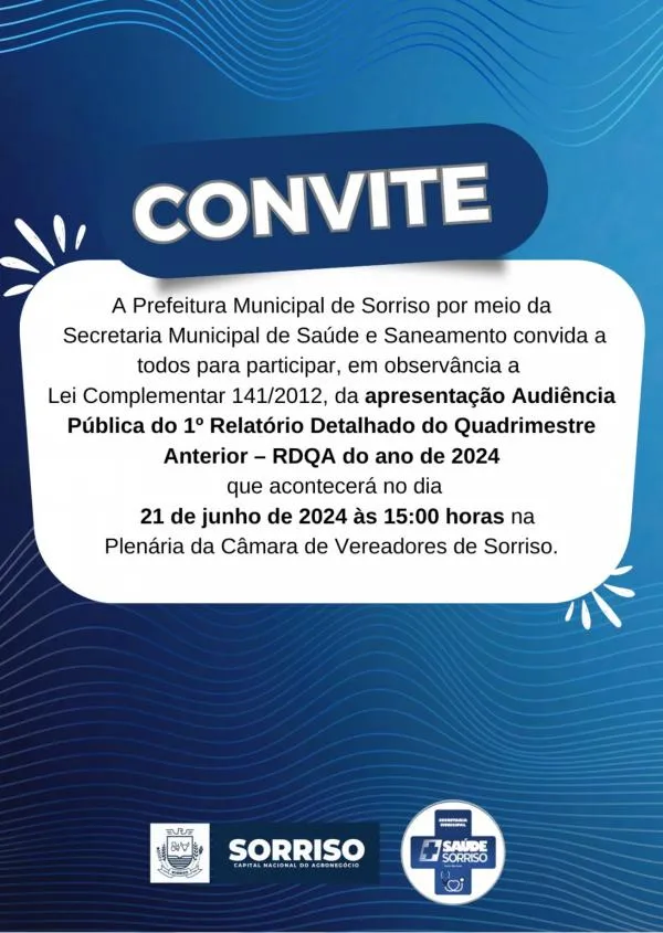 Foto: Reprodução/Prefeitura de Sorriso - MT