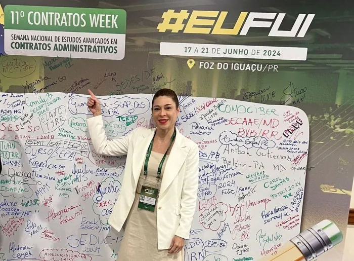 Procuradora do Piauí participa do maior evento de contratos administrativos do país em Foz do Iguaçu