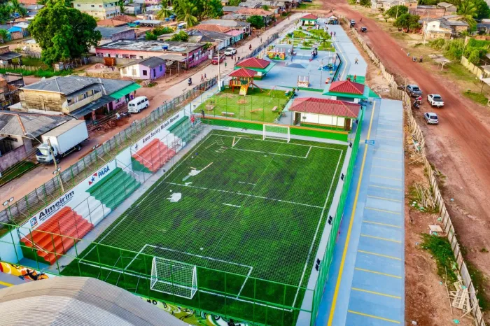 Entregue pelo Estado, Novo Complexo Urbanístico garante áreas de esporte e lazer à população de Almeirim