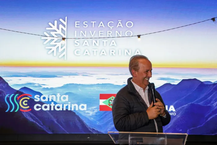 Com a presença do governador, evento em vinícola de São Joaquim marca o lançamento da Estação Inverno em Santa Catarina