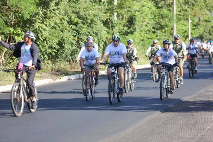 PMPI promove 3ª Pedalada Operacional e Defesa do Meio Ambiente foi o tema desta edição