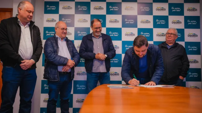 Iniciativa possibilitará asfaltamento de cerca de 1,5 quilômetro da via, que faz ligação com a RS-389 -Foto: Joel Vargas/Ascom GVG