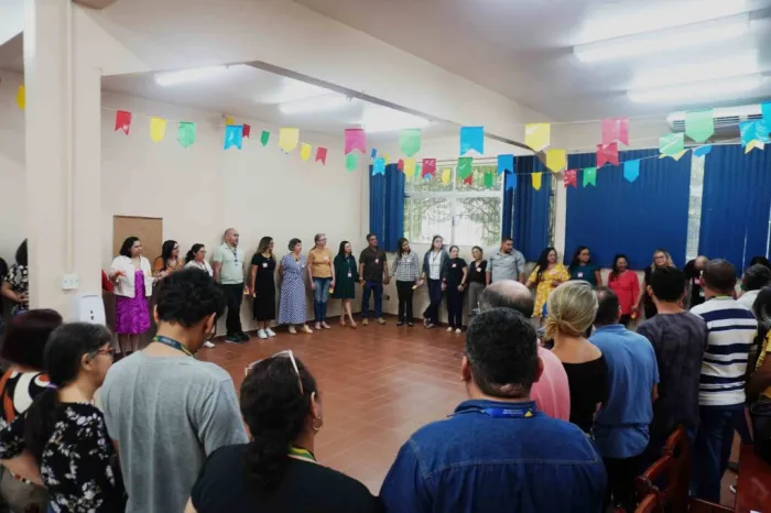 Educadores da rede estadual participam de formação presencial sobre o Novo Ensino Médio