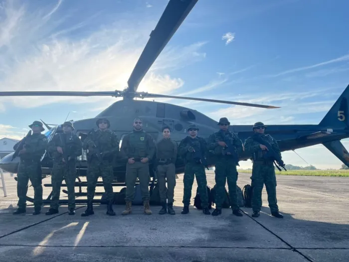 Polícia Militar do Amazonas flagra desmatamento ilegal no município de Manicoré