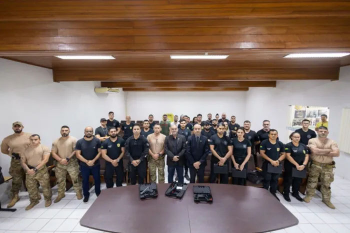 Polícia Civil do Acre recebe novas armas para reforço nas atividades ostensivas