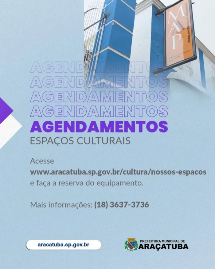Prefeitura informa regras de uso de espaços culturais