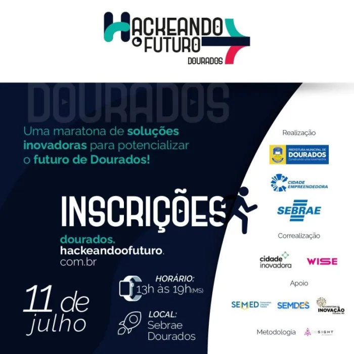 Evento ‘Hackeando o Futuro’ está com inscrições aberta até 11 de julho