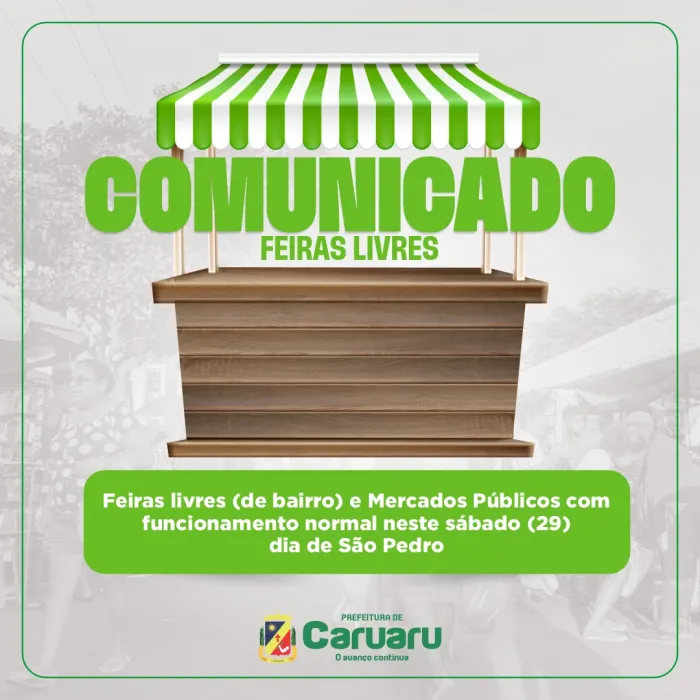 Foto: Reprodução/Prefeitura de Caruaru - PE