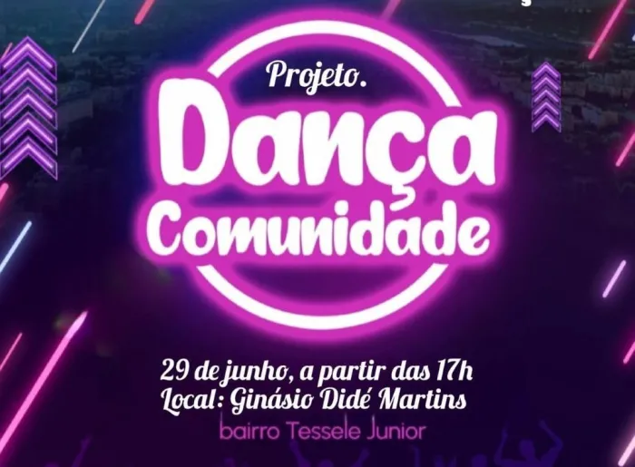 Mostra de Dança acontecerá neste sábado (29), no bairro Tessele Junior